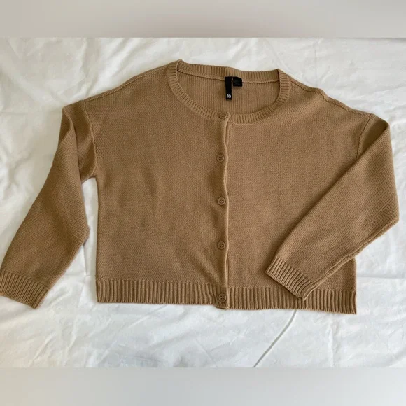 H&M Oatmeal Knit Cardigan - Picture 1 of 6